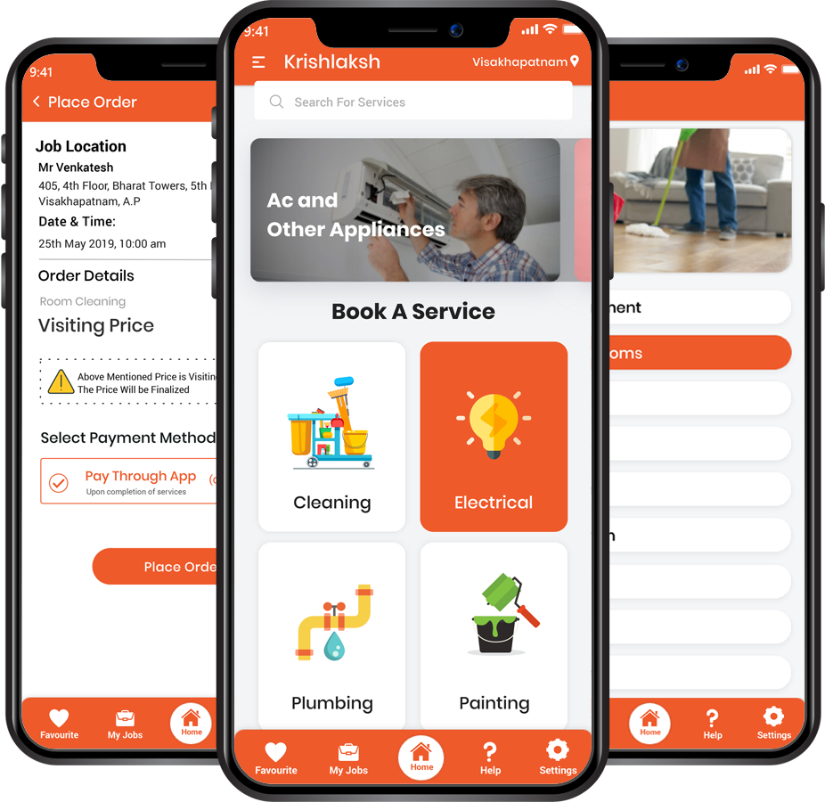 on-demand home services app