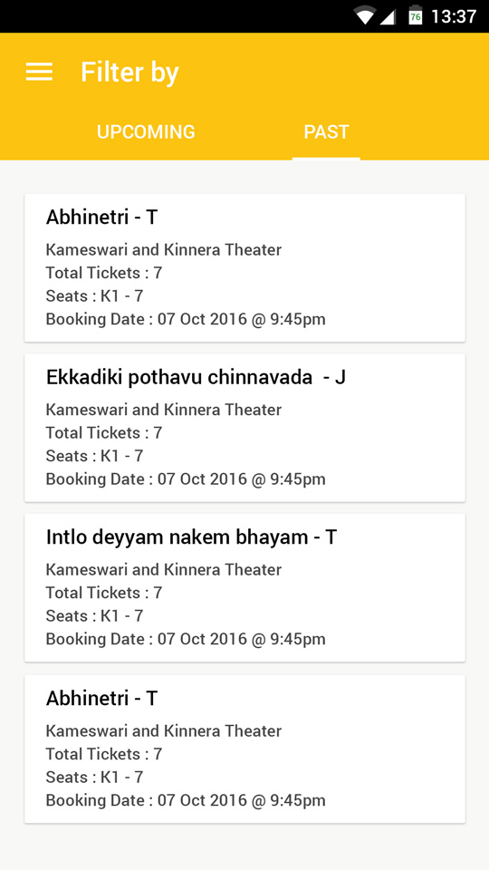 Movie Ticket Booking App Development